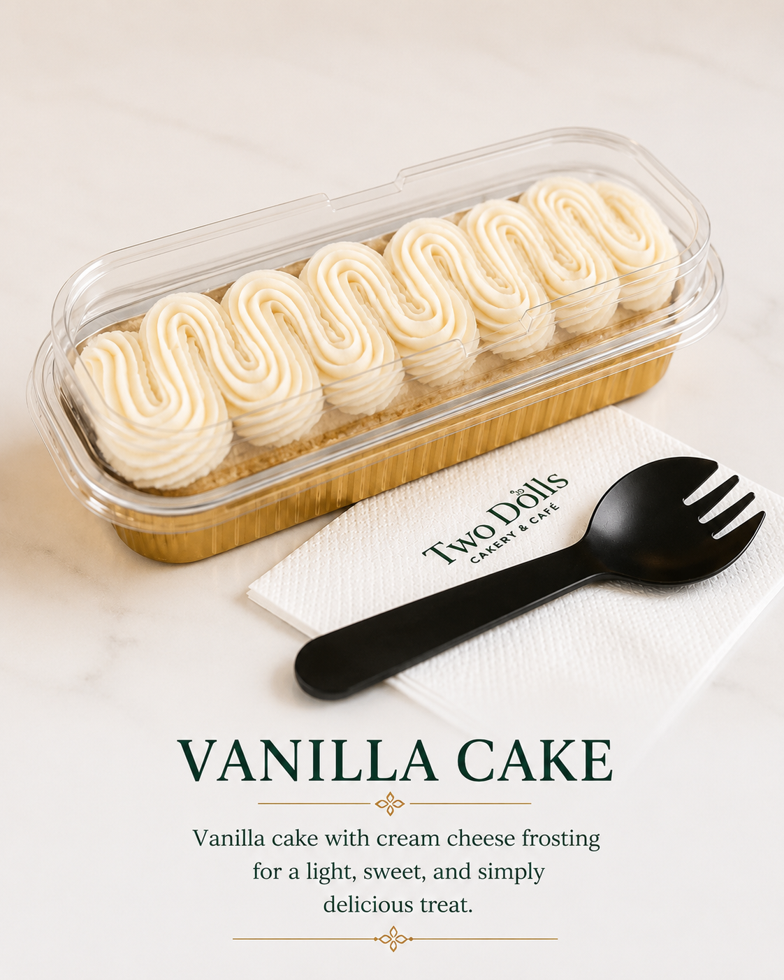 Cake To Go Vanilla