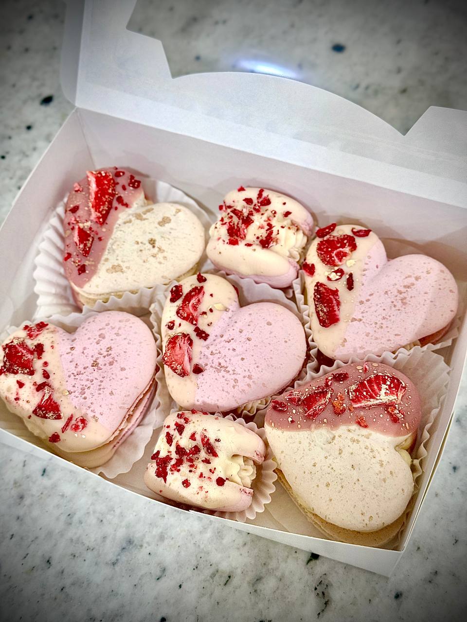 Valentine Macarons